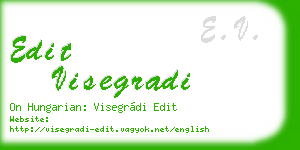edit visegradi business card